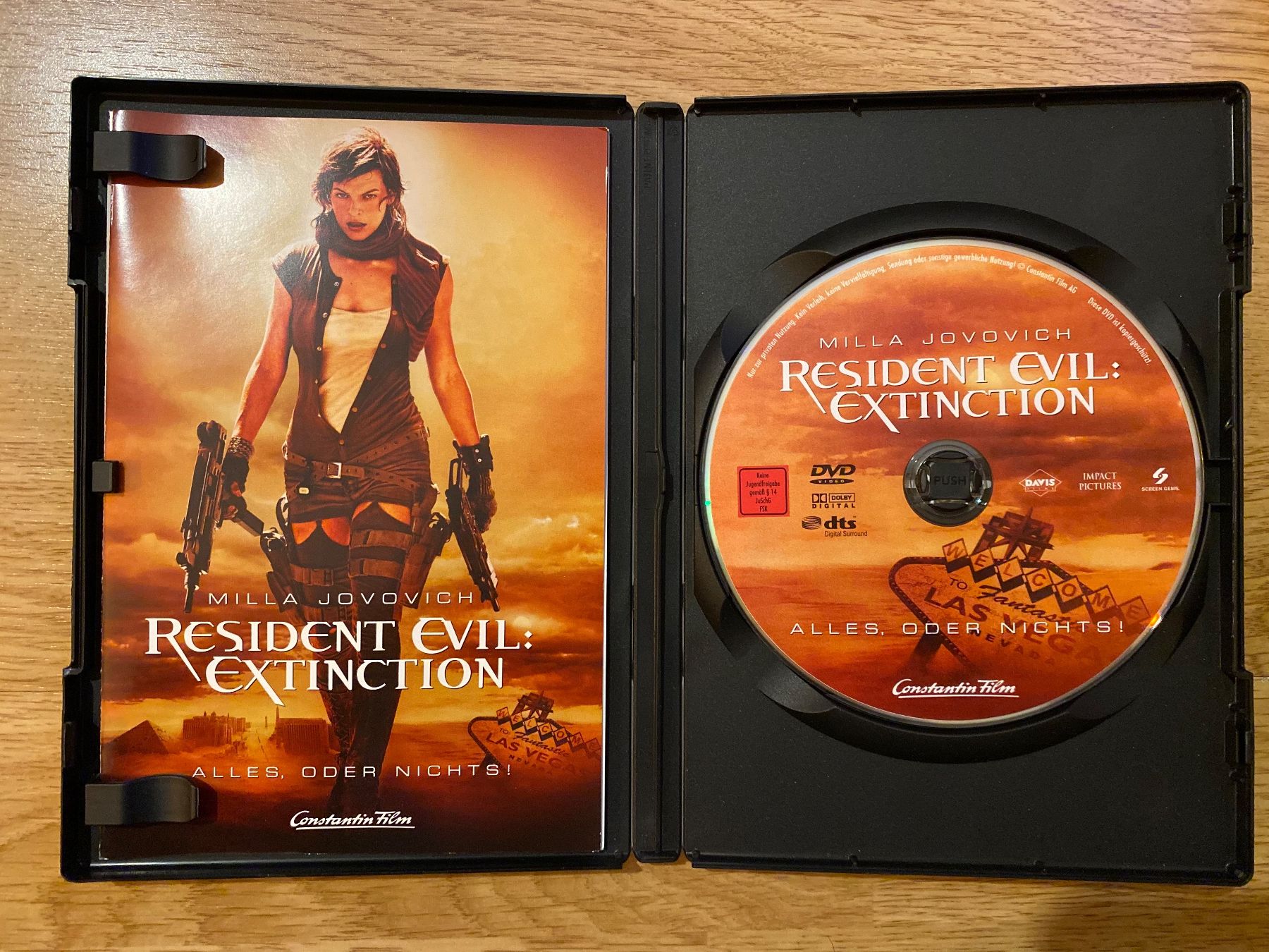 Tutti i DVDs: Resident Evil: Extinction - DVD – Usato da Rafz venduto da SaintCruz 2