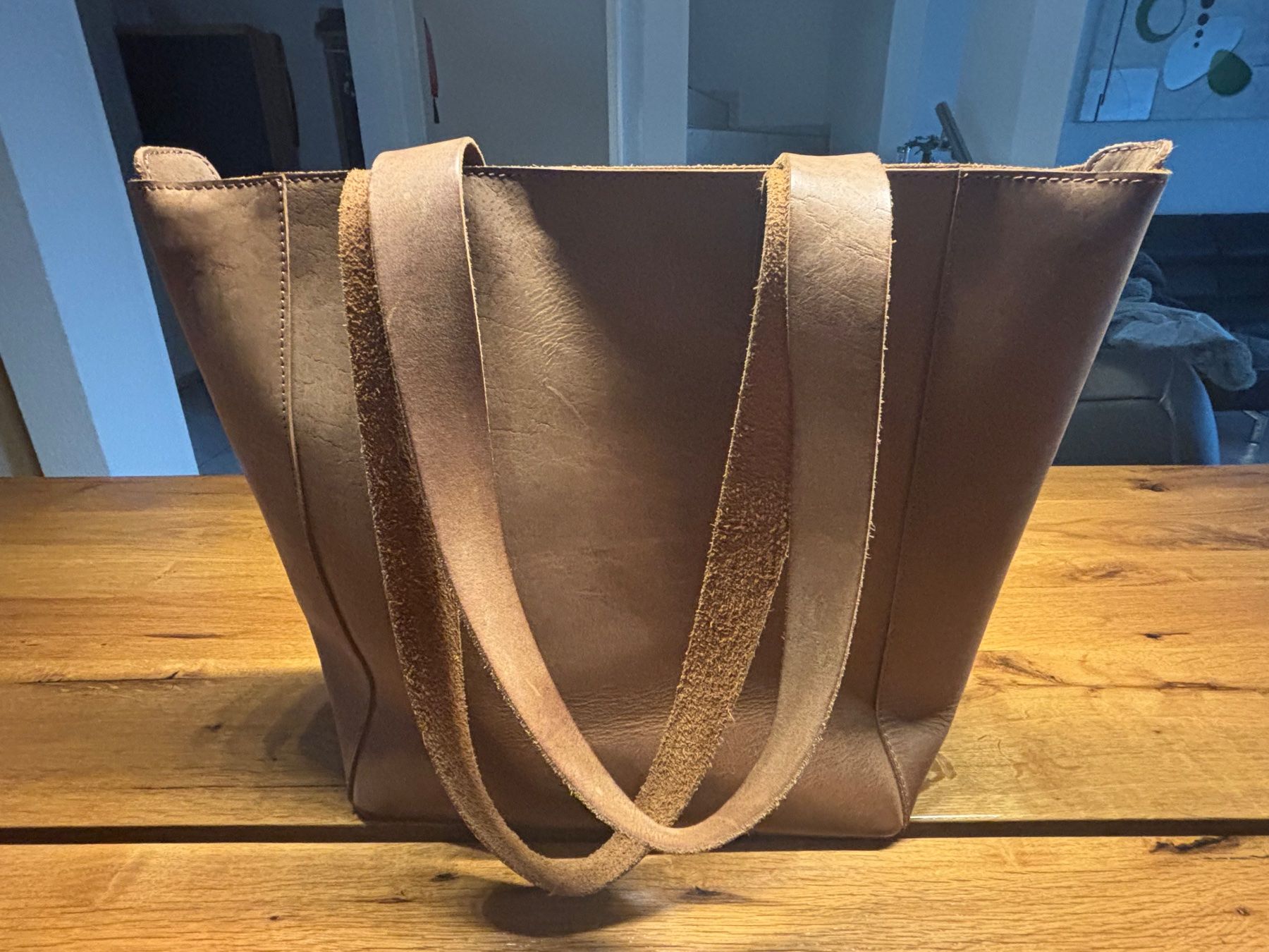 Sacs femmes: Braune Glatt-Lederhandtasche, Adrian Klis, Handmade – D'occasion à Möhlin par MichaBS85 2
