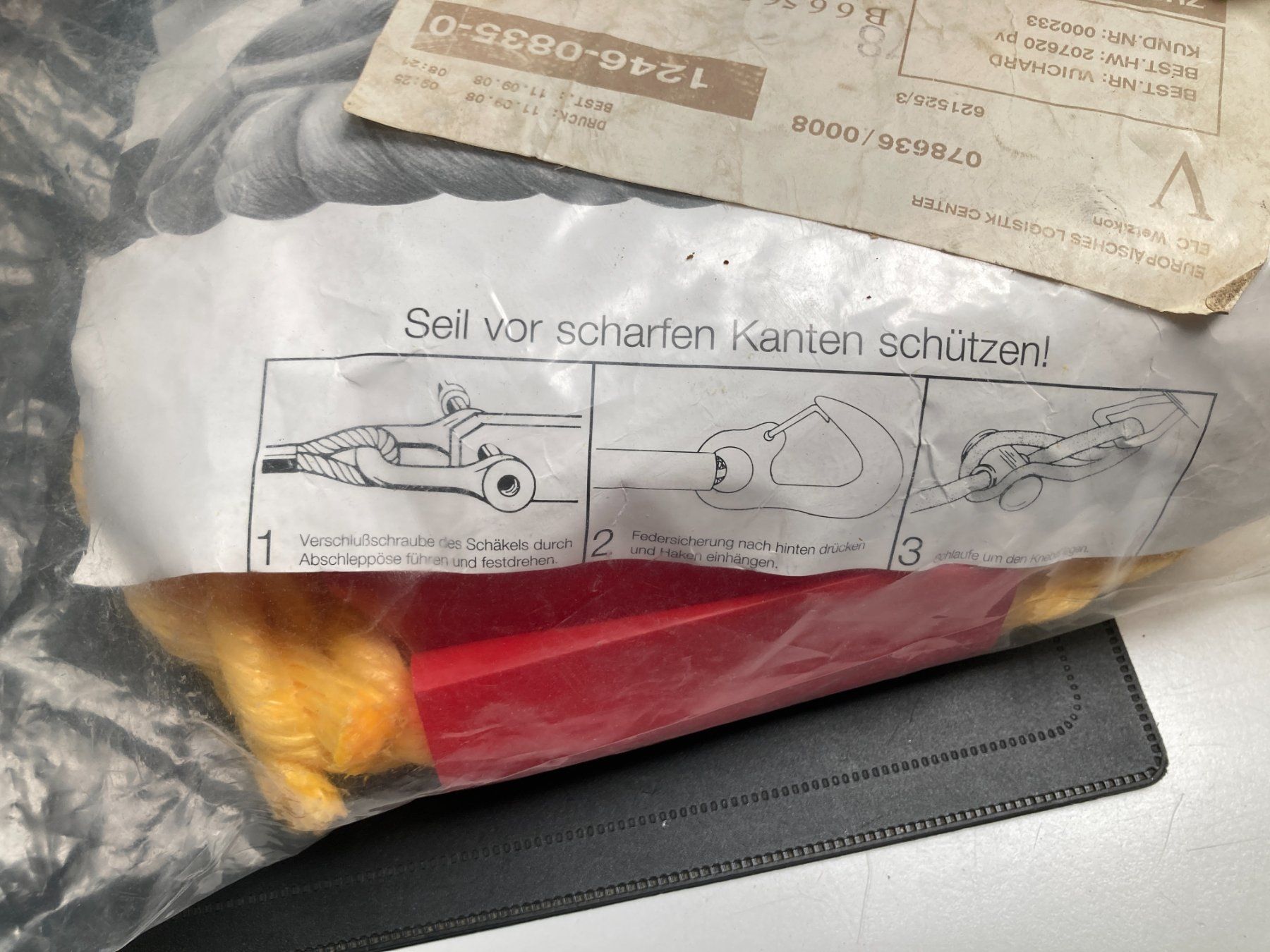 Abschleppseile: Abschleppseil – Gebraucht aus Cham von WB2223 3