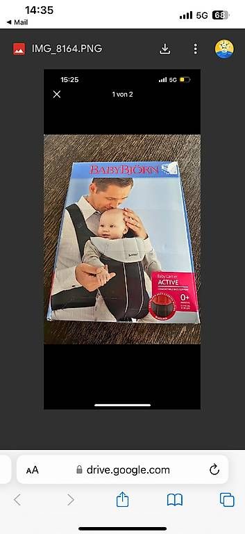 Bauch- & Rückentragen: Baby Björn Babytrage Trage – Gebraucht aus Adliswil von sil_v8dy 1