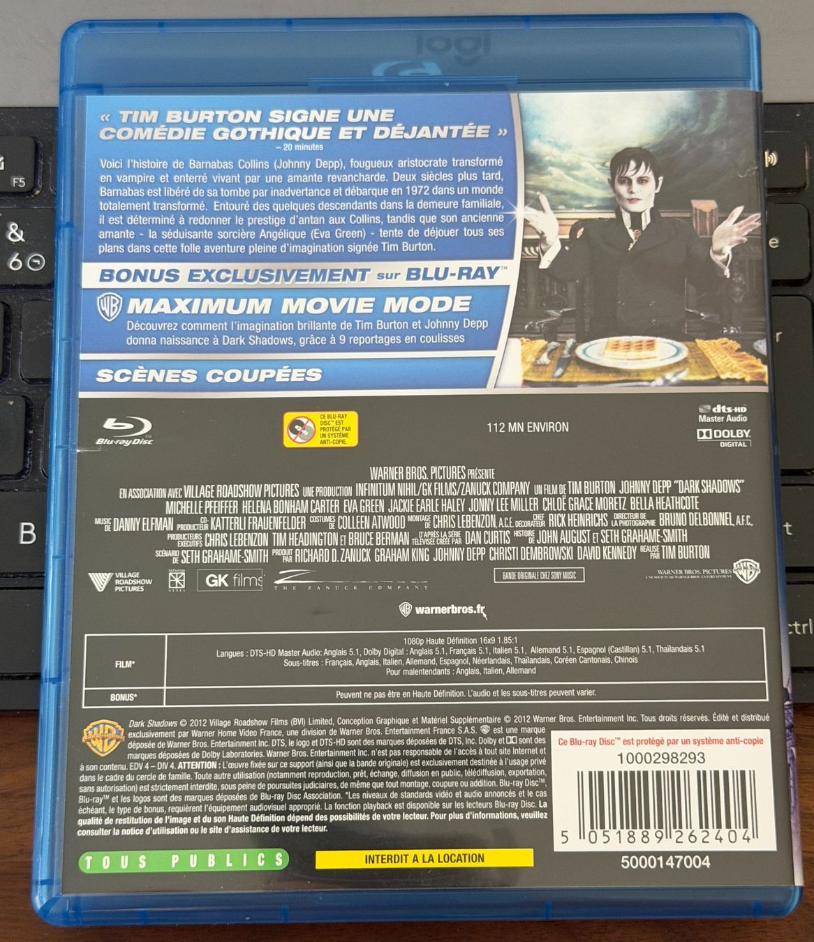 Tutti i DVDs: Dark Shadows (2012) - Blu-ray – Nuovo e nell'imballaggio originale da Semsales venduto da __Florian__ 2