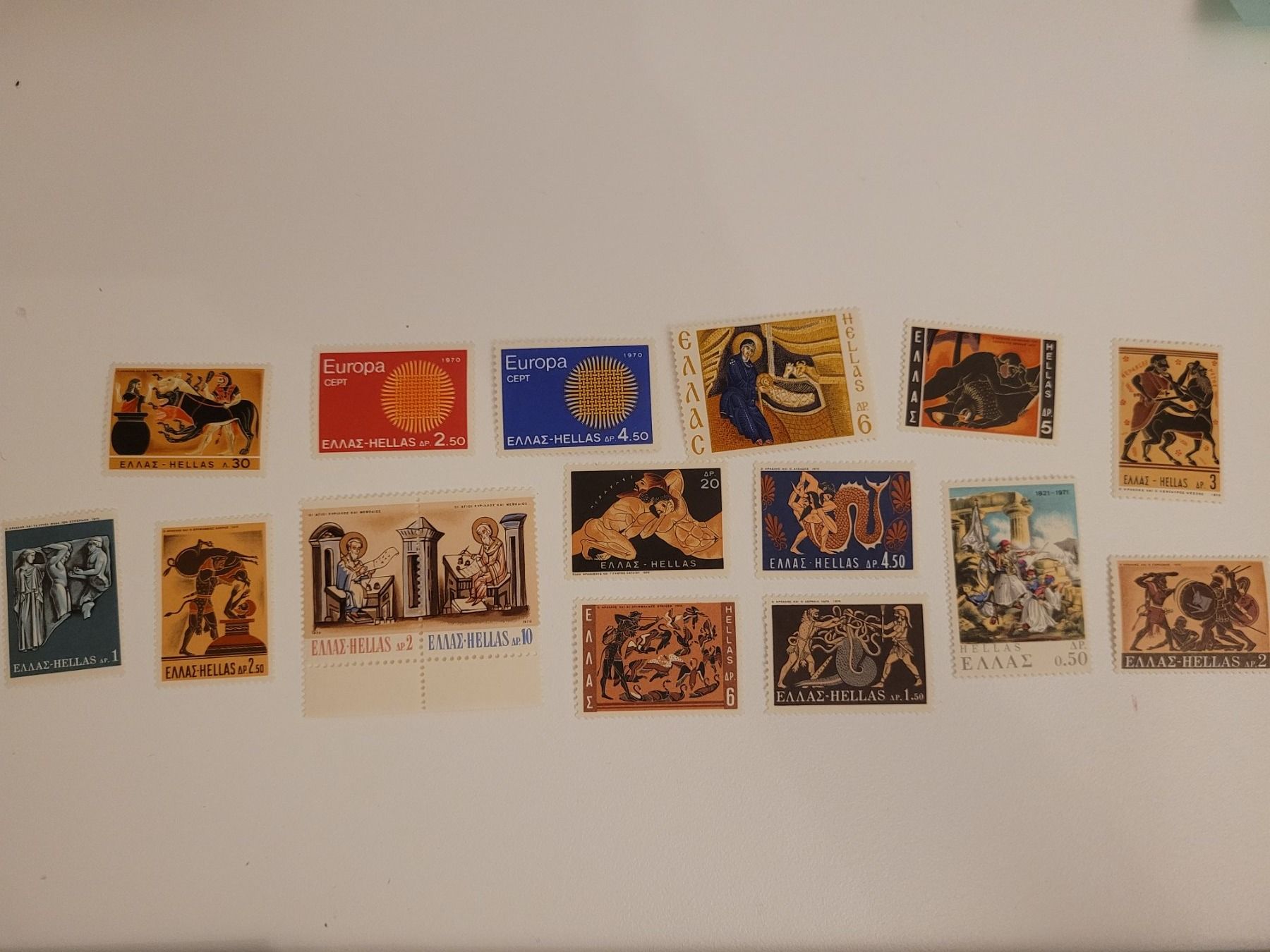 Alle Briefmarken: Briefmarken Griechenland – Gebraucht aus Inwil von Flower2325