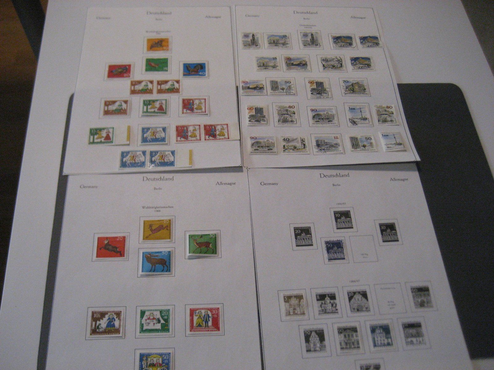 Alle Briefmarken: Berlin - Lot, Teilsammlung – Gebraucht aus Winterthur von Zupogeru 9