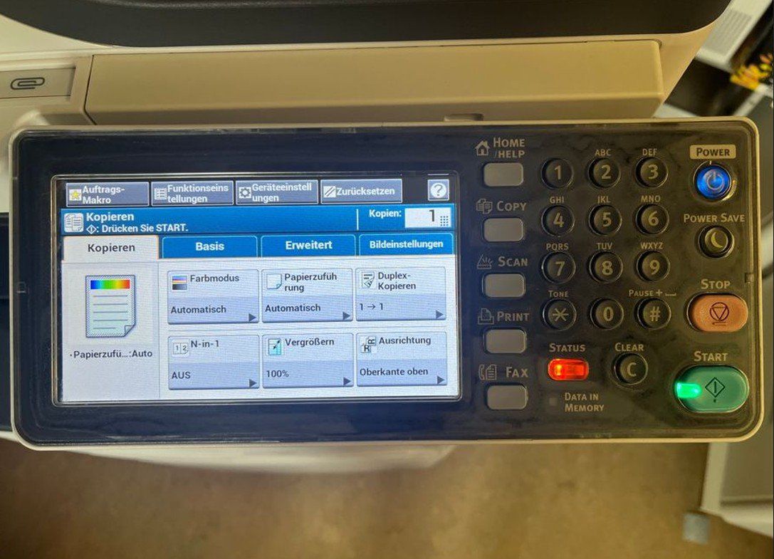 Oki Drucker: Oki MC853dnct, A3 Color MFP, wenig gebraucht, Top Preis – Gebraucht aus Glattbrugg von copytron 5