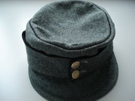 Motorfahrer Mütze Gr. 53 von der CH - Armee