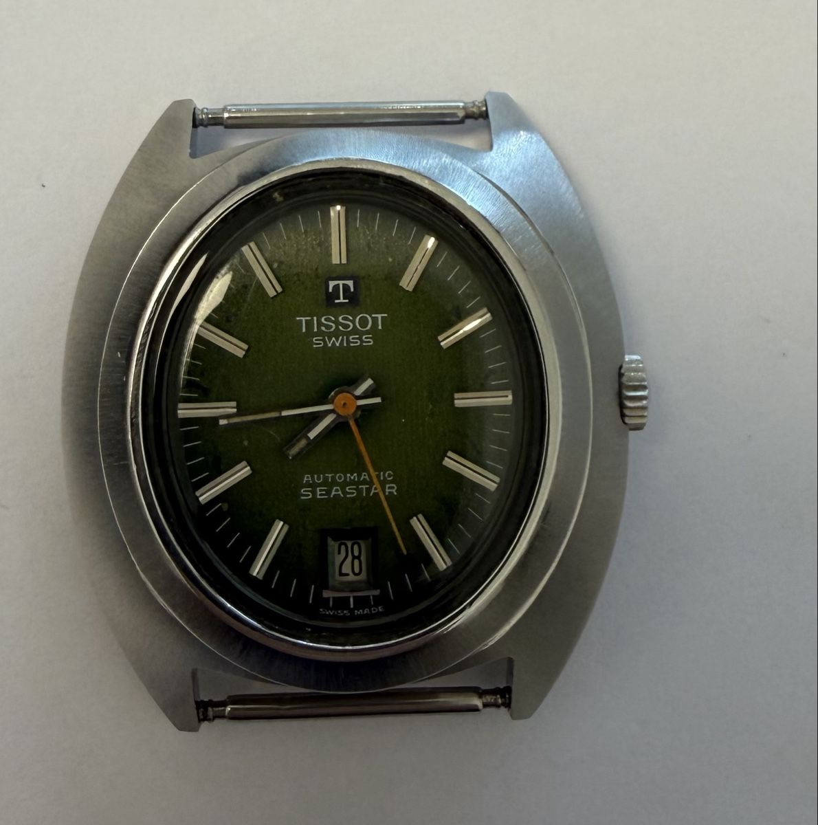 Tissot Uhren: Tissot Seastar Automatic Gruen Zifferblatt – Gebraucht aus Untersiggenthal von Panjshir