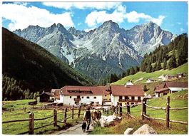 S-SCARL 1810 m ü.M. mit Pisocgruppe (Engadin) ca. 1975 (GR)