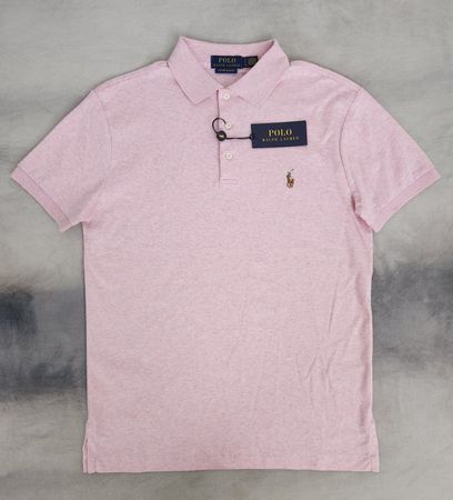 Originales «Ralph Lauren»-Polo-T-Shirt (Pink, Large)
