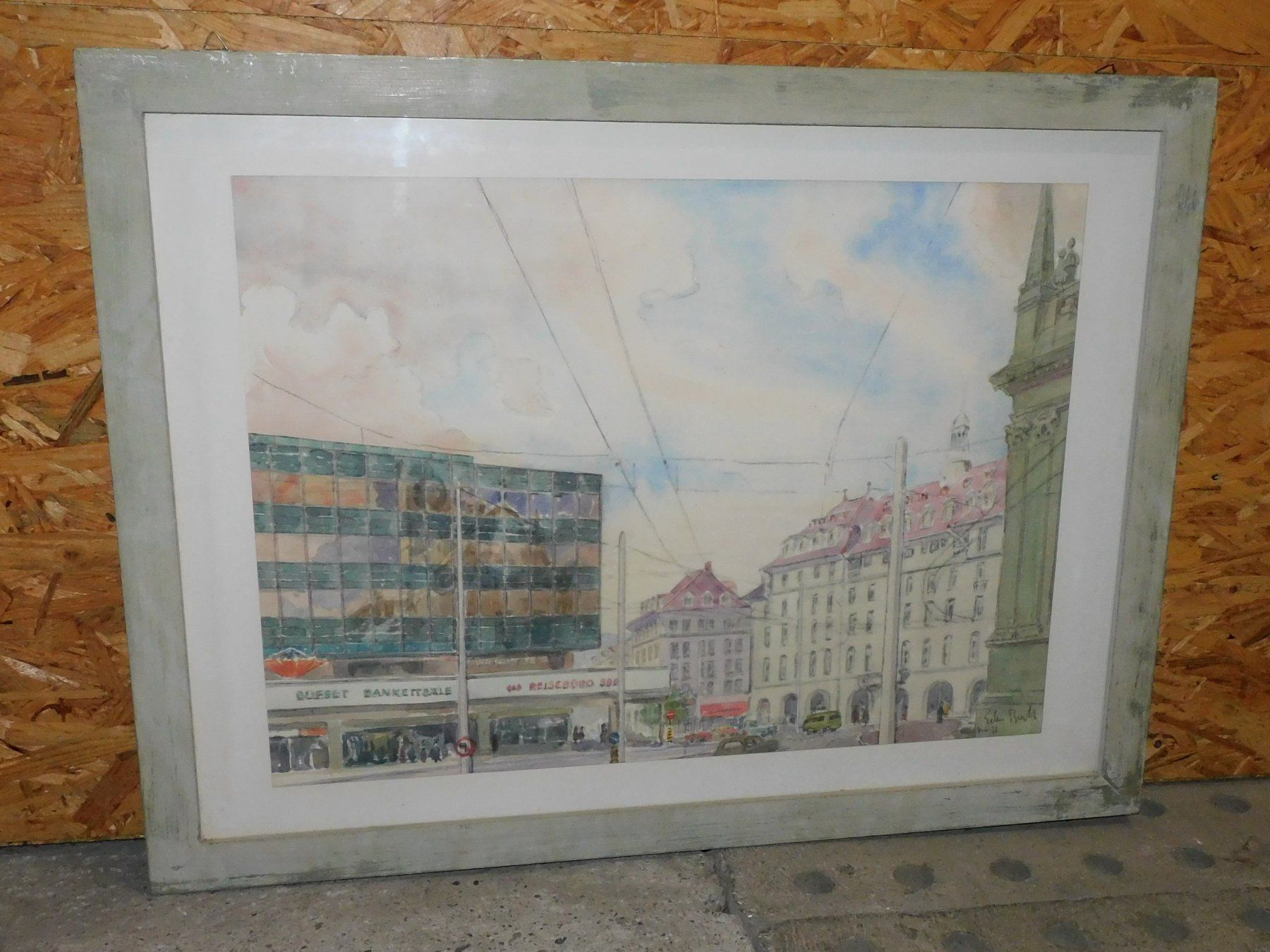 Dipinti: Kunst Aquarell  v Edwin Buchs signiert   Gemälde – Usato da Sursee venduto da 76 2
