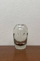 70s Glasvase Bohemia kleine vintage Glasvase handmade 1970er