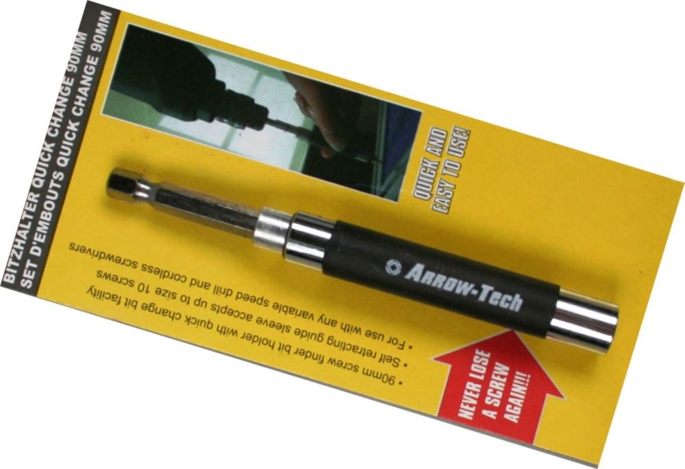 Drillpro Magnetischer Bithalter – 5 Mm Innensechskant, 1/4" Vierkant, Schwenkbar 20°