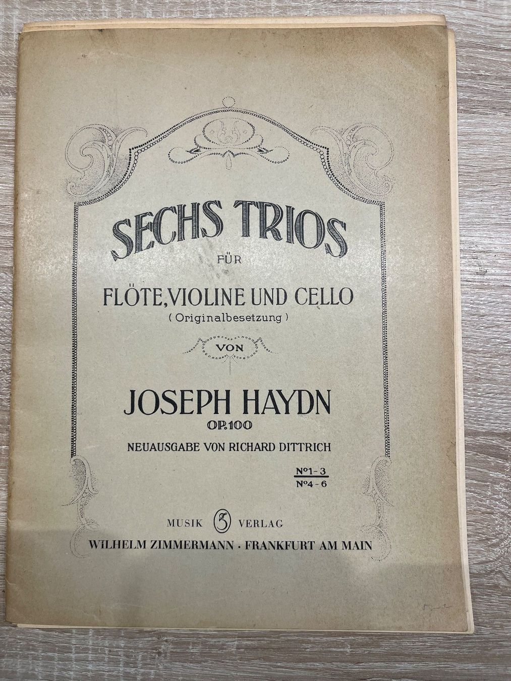 Libri: Notenheft Joseph Haydn – Usato da Muttenz venduto da Bhuebi