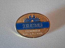 Pin Schlossgold alkoholfrei
