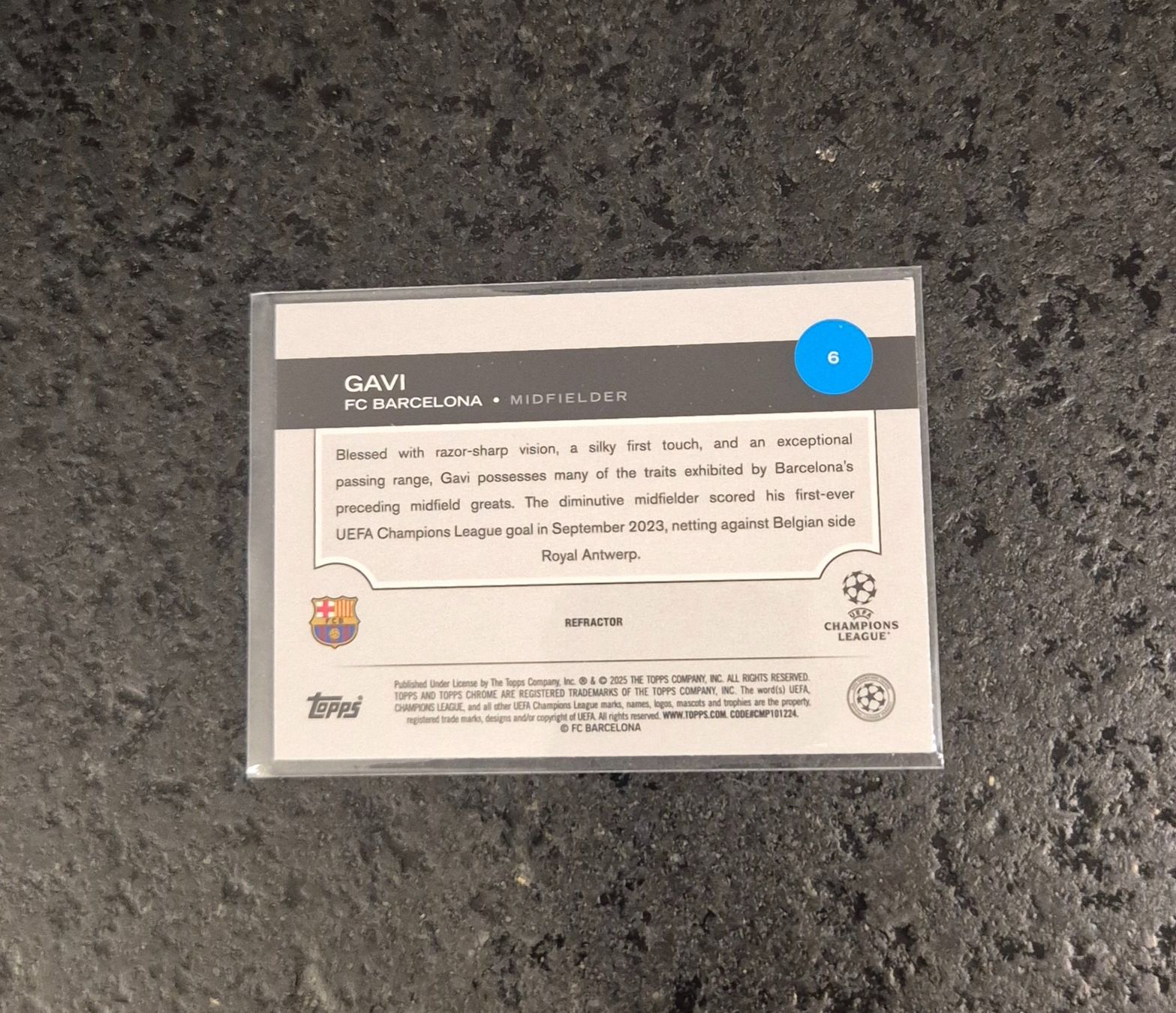 Topps Carte collezionabili: Gavi - Barcelona - Topps – Nuovo (secondo la descrizione) da Burg AG venduto da Danoe 1