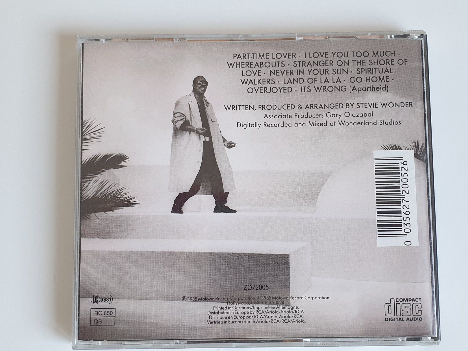 CD: CD "In Square Circle" von Stevie Wonder – Usato da Uster venduto da Andreas7 1