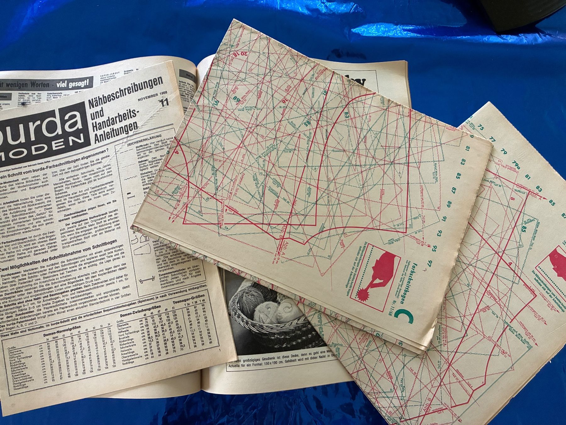 Cartamodelli: Burda Moden 1968 Schnittmuster Design Mode – Usato da Aarwangen venduto da nemkin61 9