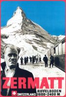 Blechschild-ZERMATT RIFFELBODEN-1600-240