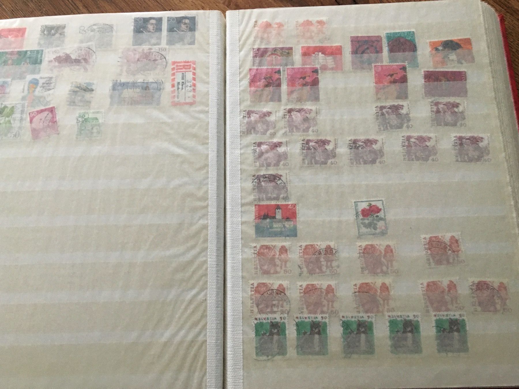 Tutti i francobolli: Briefmarken Sammlung – Usato da St. Ursen venduto da B1993 5