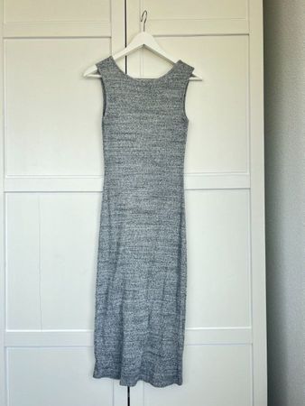 Cheap Monday Dress grau mit Reissverschluss am Rücke, Size S