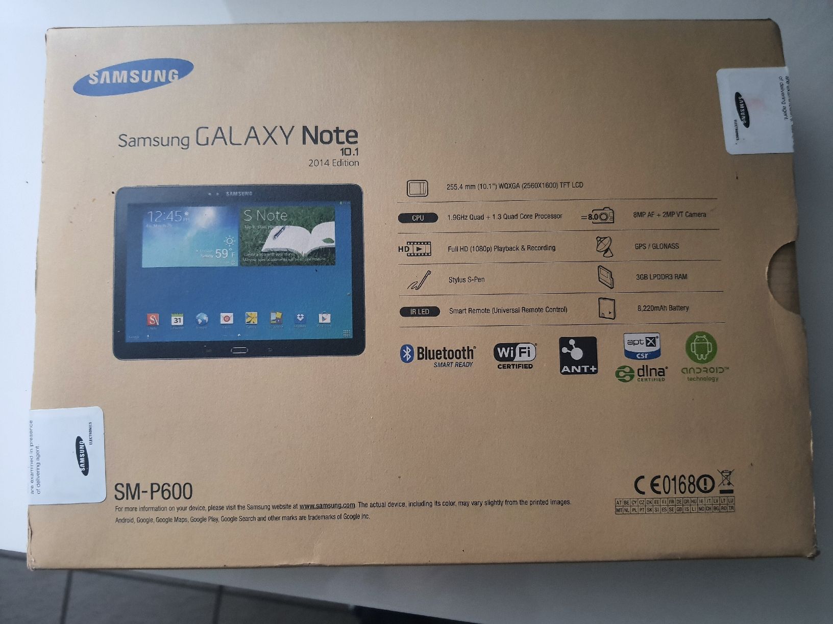 Samsung Tablet PC: Samsung Galaxy Note 10.1 2014 mit sPen – Usato da Flawil venduto da rcnkr 8