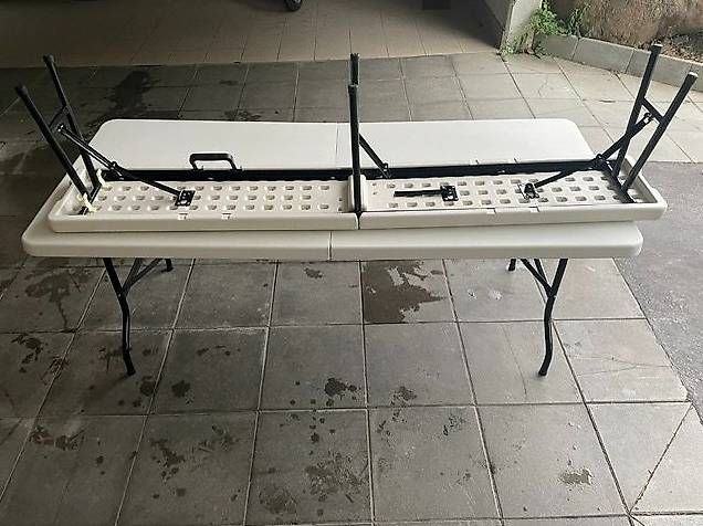 Tischset: Campingtischgarnitur klappbar – Gebraucht aus Pfäffikon Sz von alar 3