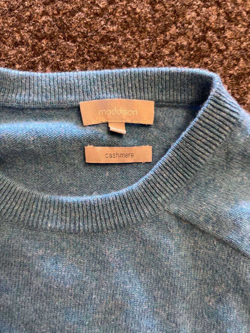Maddison Maglioni & Felpe: Maddison 100% Cashmere Pullover, Hellblau, Grösse S – Usato da Thun venduto da BanjoDan 2