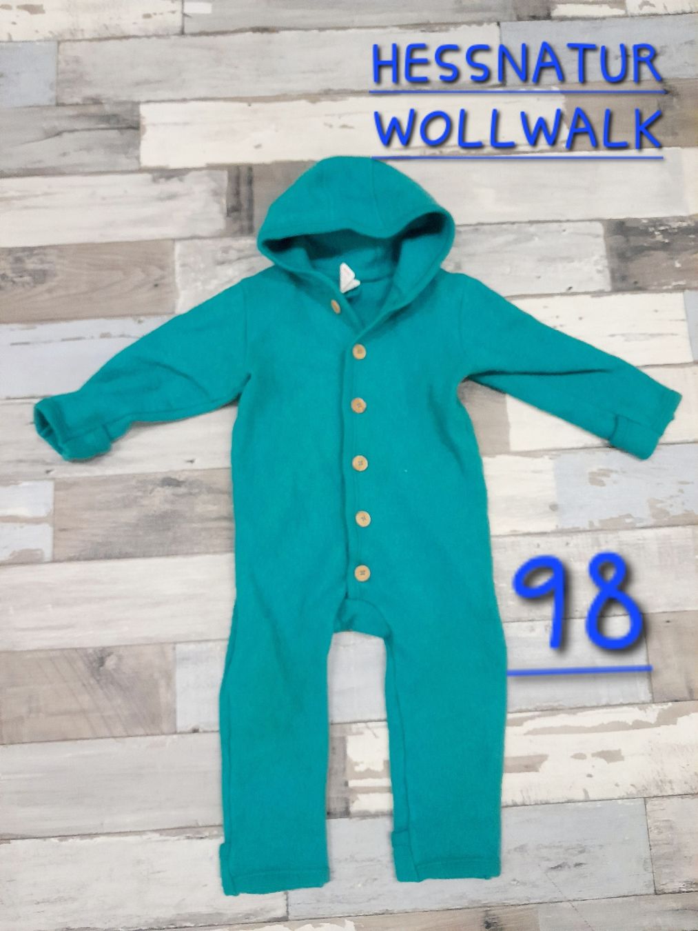 Anzüge: 98 Wollwalk Overall Hessnatur – Gebraucht aus Sevelen von boutiquenounou