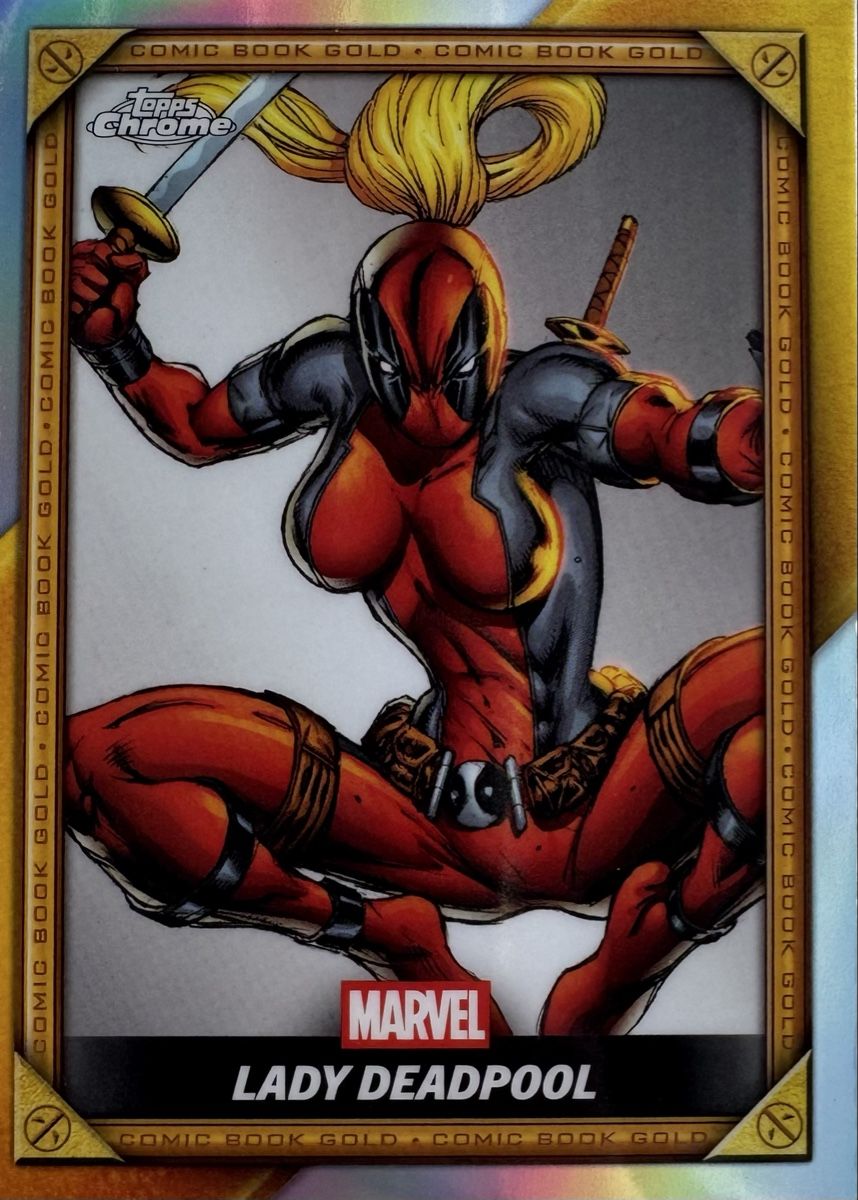 Topps Carte collezionabili: Marvel 2025 Topps Chrome Deadpool – 7er Insert/Refractor Set – Nuovo e nell'imballaggio originale da Wittenbach venduto da dan_jzf2 1