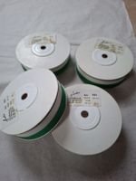 Fuchs Bänder Webband Art. 823 weiss grün 28 mm 4 Rollen