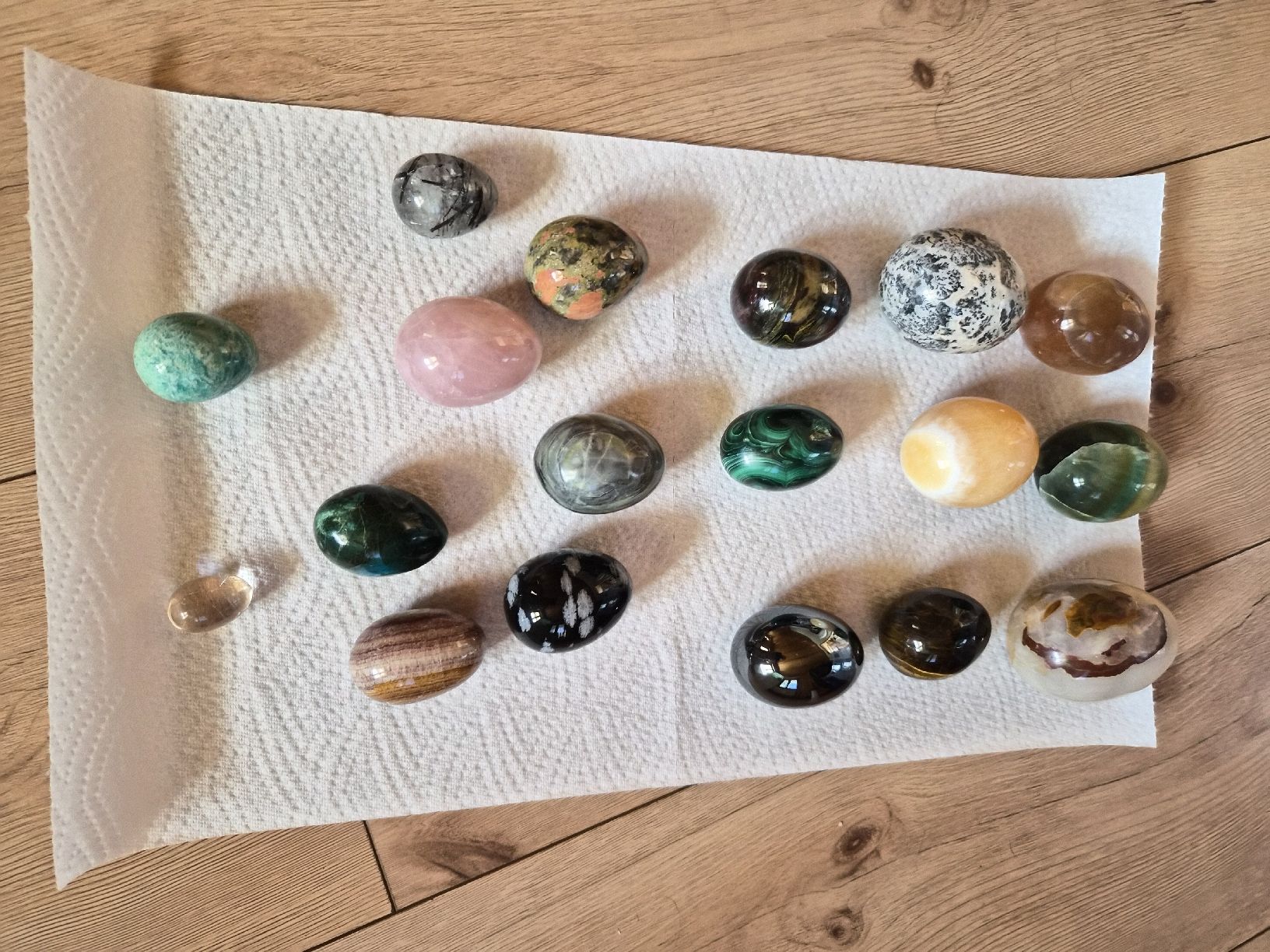 Minerali & Pietre curative: Mineralien Eier - 18 Stück – Usato da Krauchthal venduto da skoab69