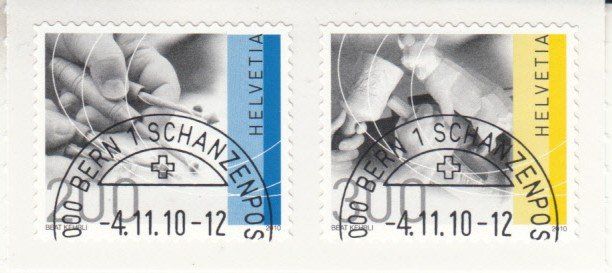 Tutti i francobolli: SBK 1370 - 1371 mit ET Bern – Usato da Bürglen TG venduto da StampGraf