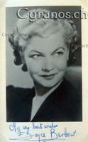 Joyce Barbour (1901-1977) Schauspielerin-Autogramm HITCHCOCK