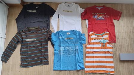 Jungs langarm T-Shirt und kurzarm T-Shirt