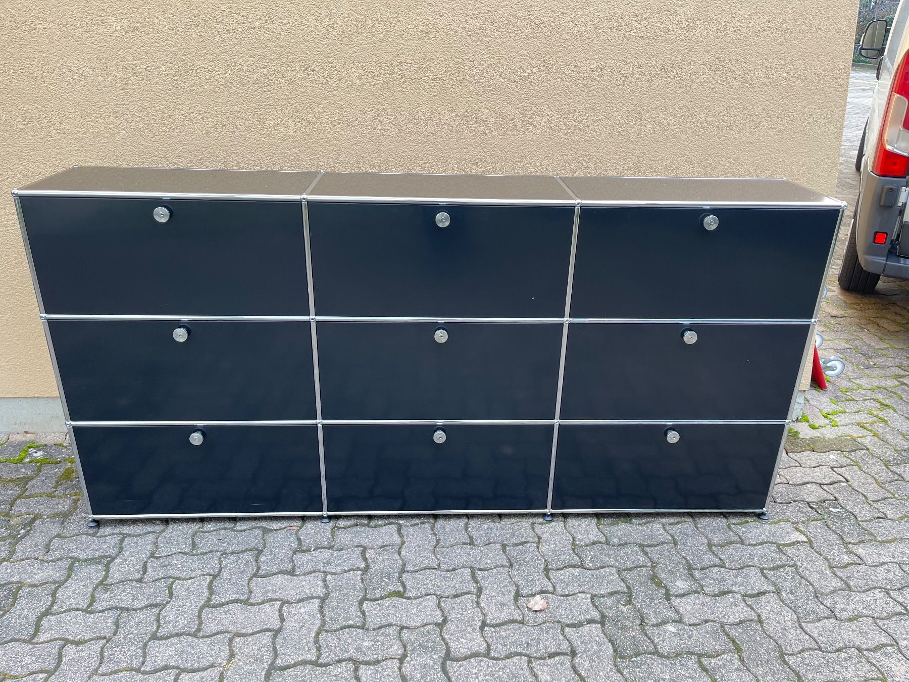 USM Kommoden: USM Haller Sideboard Schwarz 3x3 – Gebraucht aus Dietikon von Kumar_Occasionen 3
