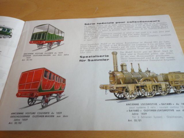 Pocher Modellini di ferrovie: Pocher Katalog 1962/63 – Usato da Wittenwil venduto da trixmartin 6