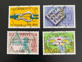 1988: Sonderpostmarken II mit Ersttag Vollstempel