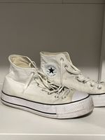 Converse All Star High weiss Gr. 41 Platform Schuhe