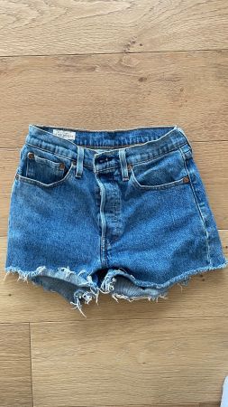 Levi's 501 Vintage Denim Shorts, Grösse 24, Top Zustand