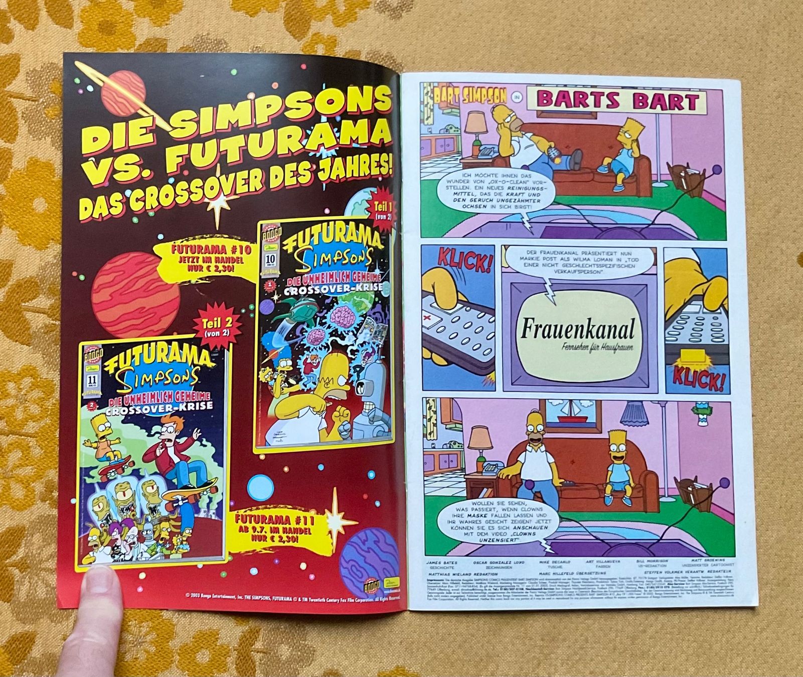 Comics: Bart Simpson Heft Nr 10 von 2003 – Neu (gemäss Beschreibung) aus Endingen von nathan05 2