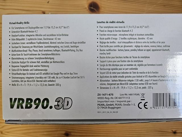 Casco VR: Virtual Reality Brille für Smartphones – Usato da Wetzikon ZH venduto da voprar 4