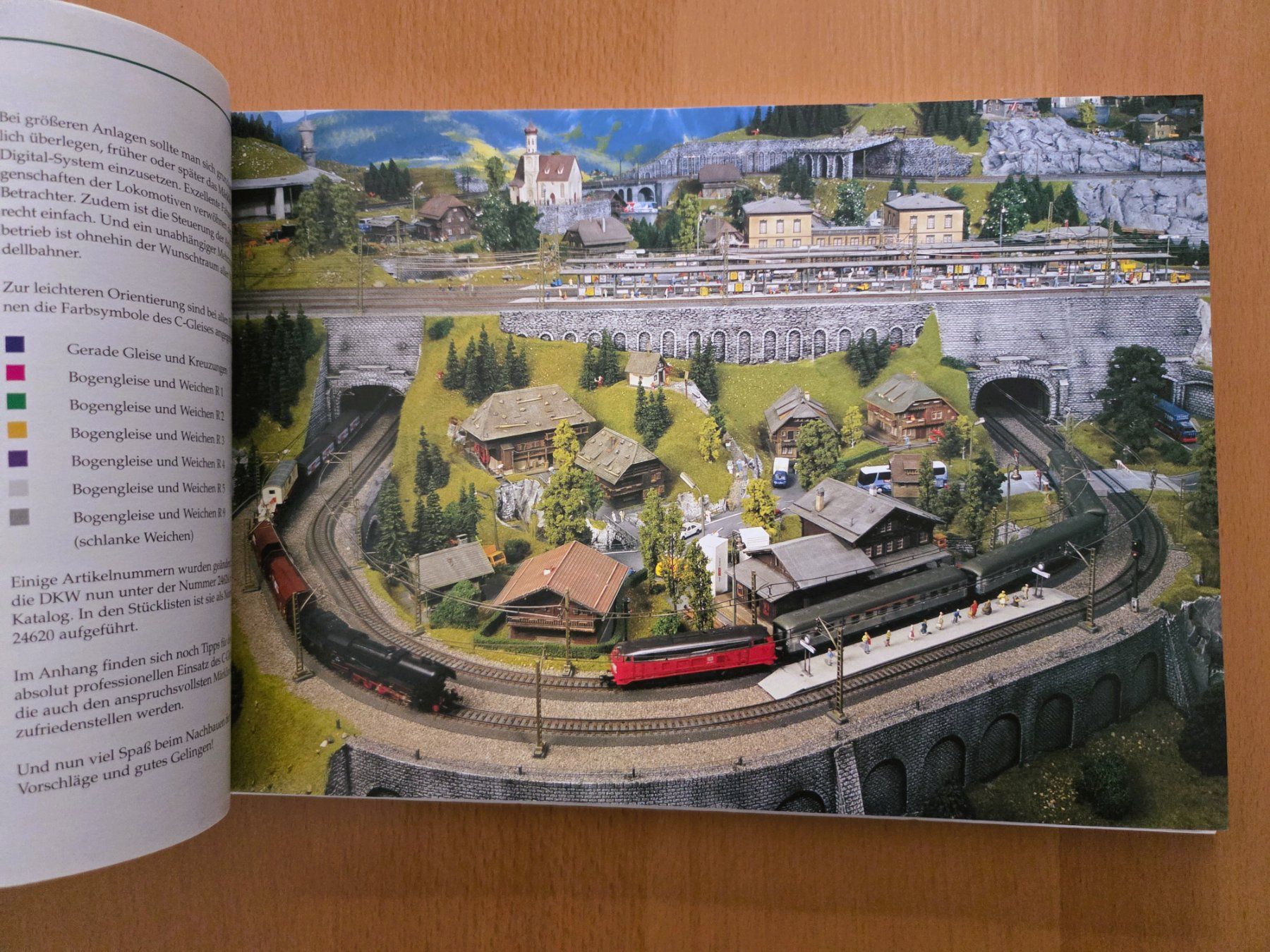 Märklin Modellini di ferrovie: MÄRKLIN EISENBAHN / DAS GLEISPLANBUCH – Usato da Brüttisellen venduto da Nighttrain 2