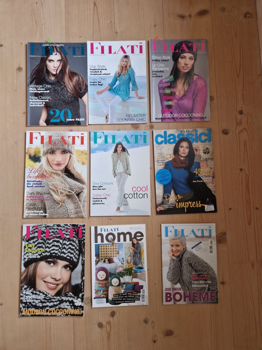 Riviste & Magazine: Filati 9 Strickhefter – Usato da Wald ZH venduto da SuRoKi