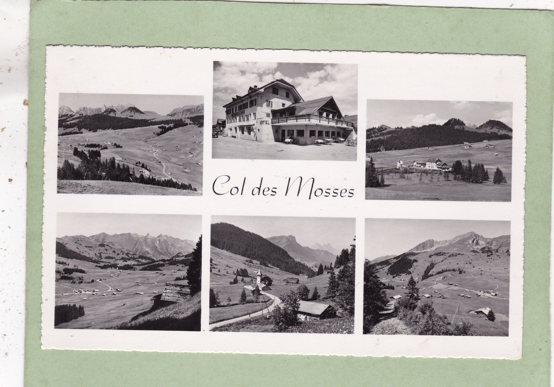 Cartes postales: Col des Mosses – D'occasion à Herisau par Lisegrat2008