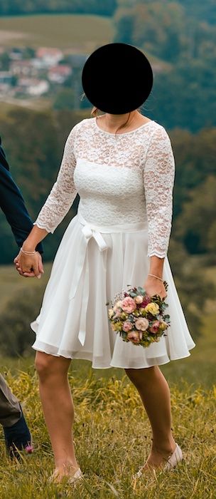Vestiti: Hochzeitkleid Gr. 40 – Usato da Muhen venduto da melonut04
