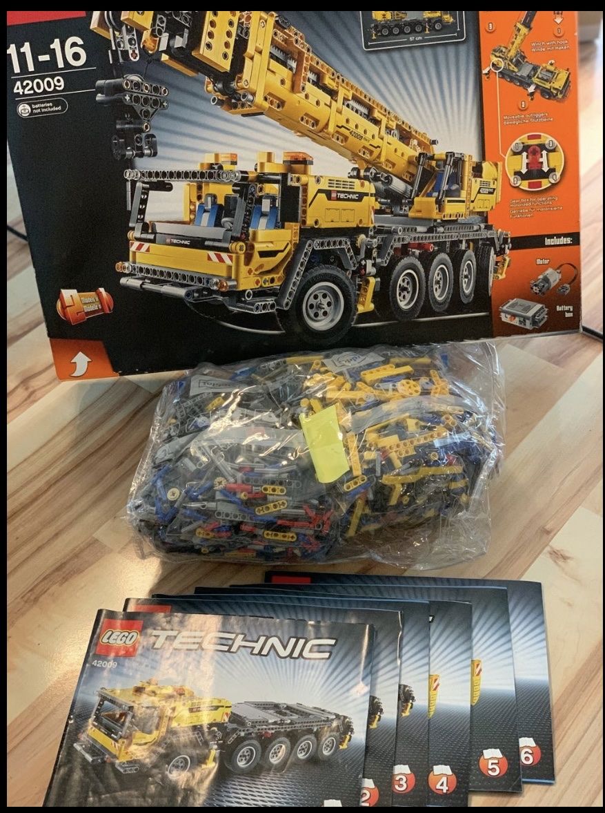 Gru: LEGO Technic 42009 Mobilkran MK II – Usato da Recherswil venduto da hydrant118