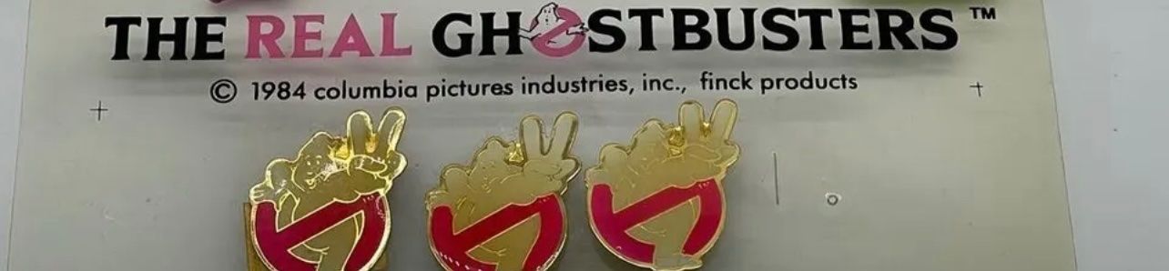 Plaketten & Abzeichen: Selten: 1984 Vintage Pin Ghostbusters, „Mooglie“🤩 – Gebraucht aus Galgenen von rub_f6kh 3