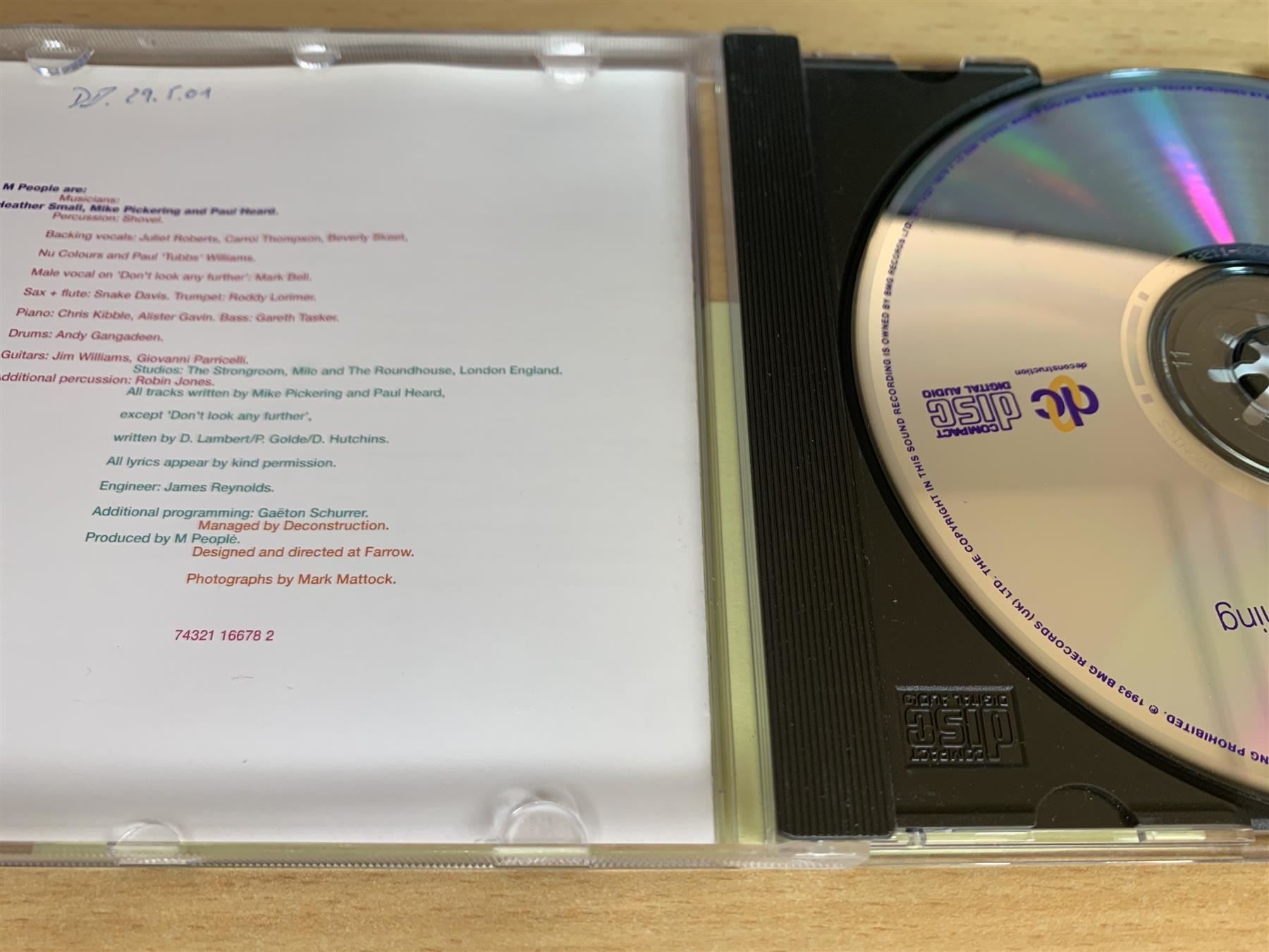 CD: M People – Elegant Slumming – Usato da Rikon im Tösstal venduto da Alpenmutz 2