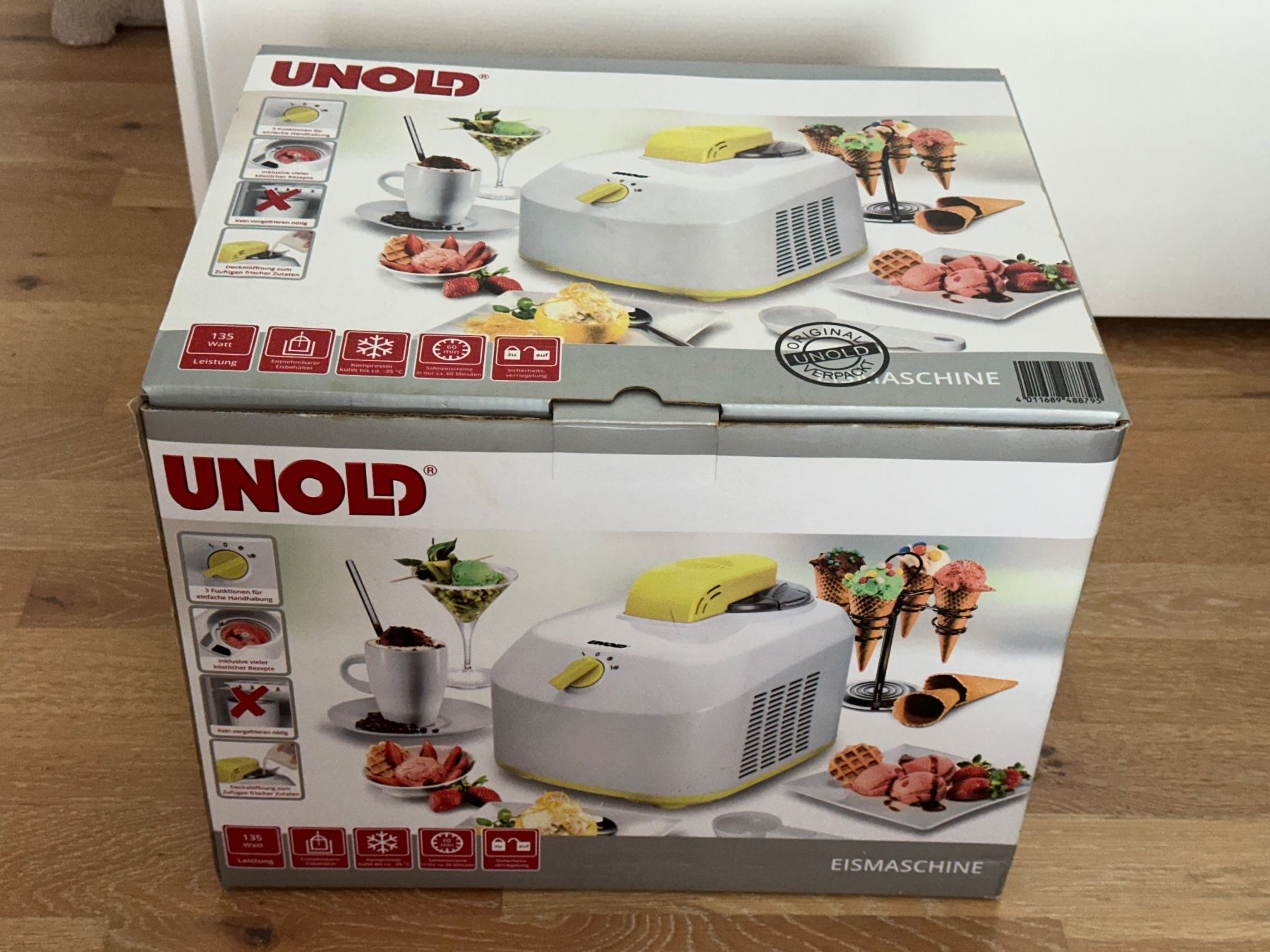 Betty Bossi Elettrodomestici da cucina: Unold Eismaschine / Glacemaschine neuwertig – Nuovo (secondo la descrizione) da Aarwangen venduto da sajo33