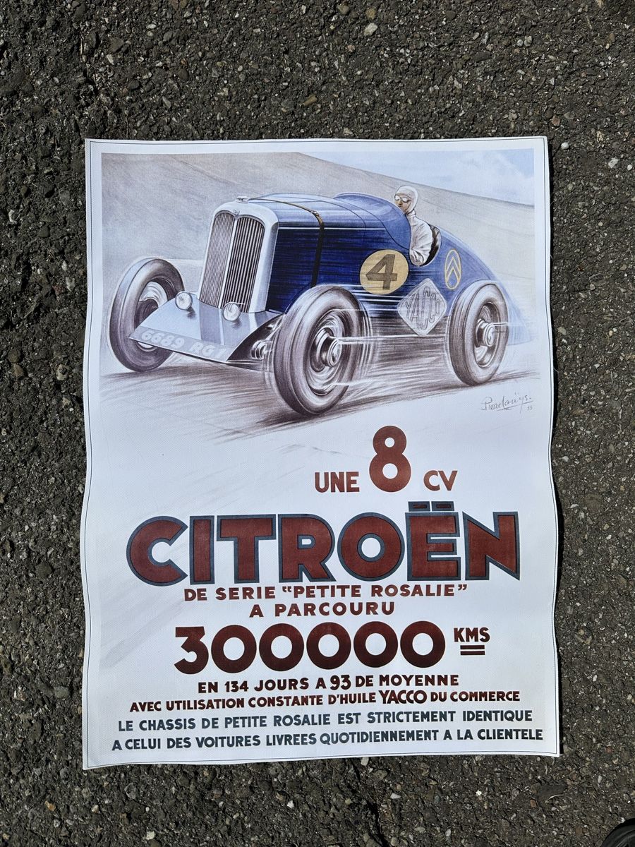 Poster & Bilder: Citroen Oldtimer classic – Neu (gemäss Beschreibung) aus Reinach AG von rares75
