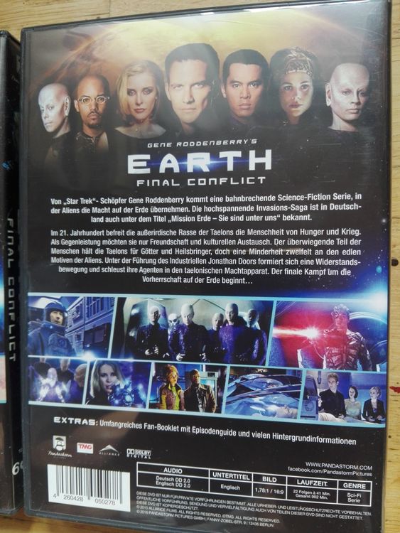 Gene Roddenberry's Earth Final Conflict (Staffel 3+4)   D/E 5